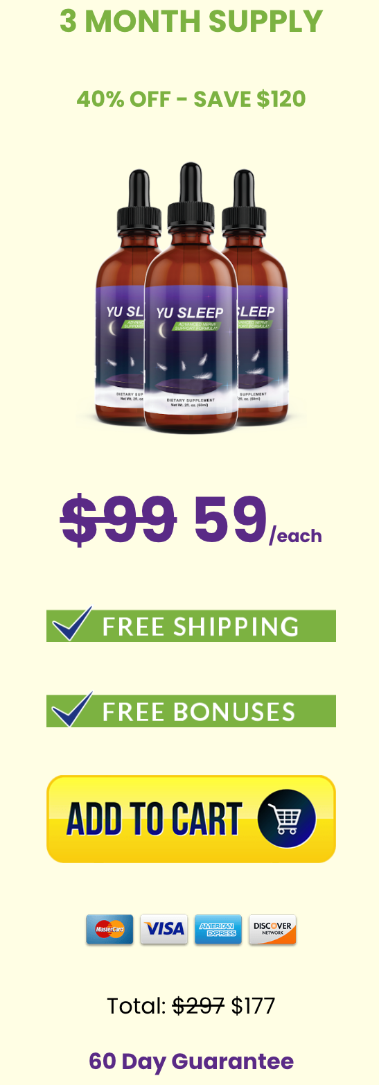 Yu Sleep Buy 3 Bottles